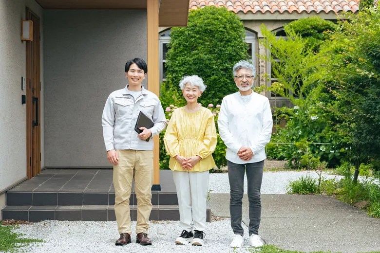 最終チェック/10年保証書発行